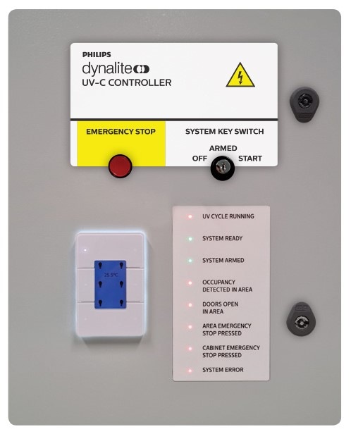 Philips Dynalite UV-C control system for surface disinfection