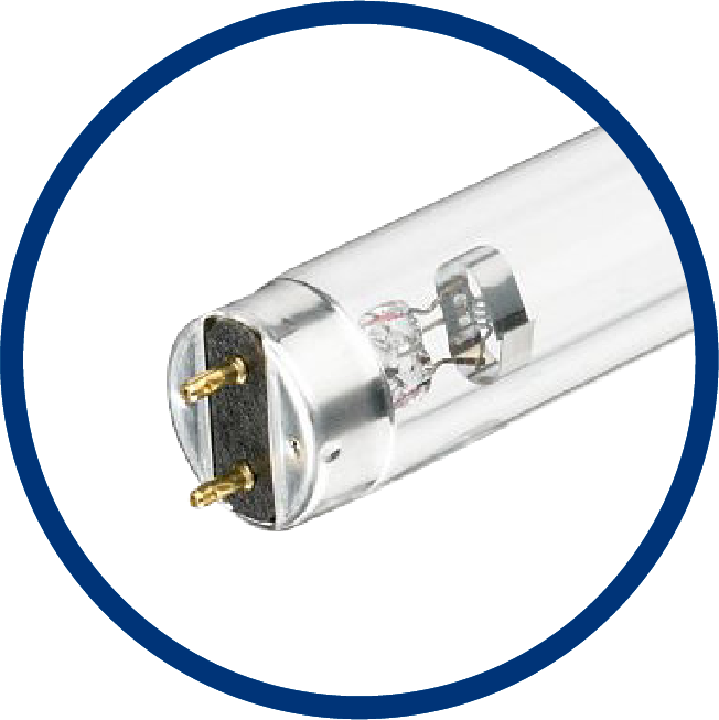 Image of UV-C disinfection lamp