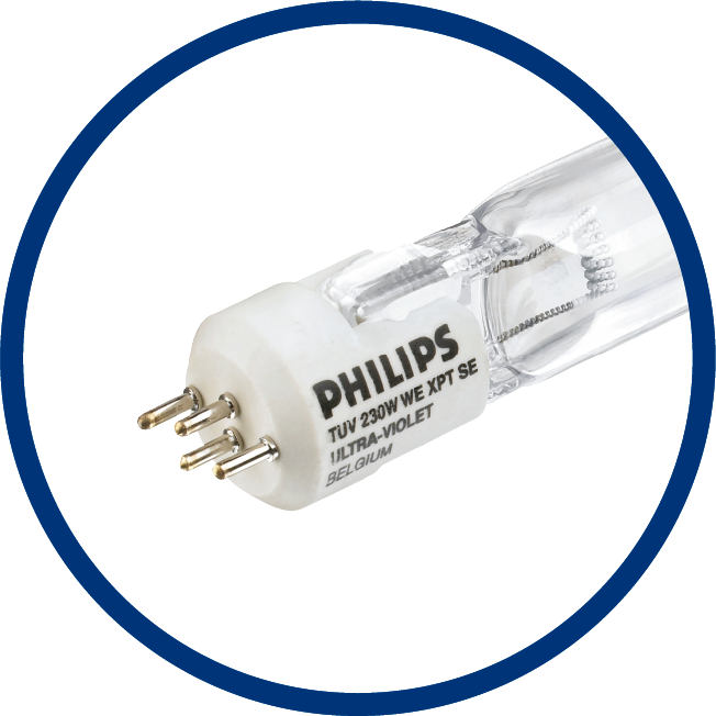 Image of UV-C disinfection lamp